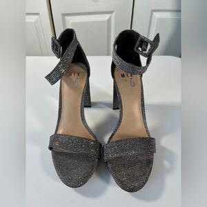 Mix No. 6 Sparkly Gray Heels